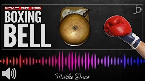 steel boxing bell|boxing bell sound effect free.